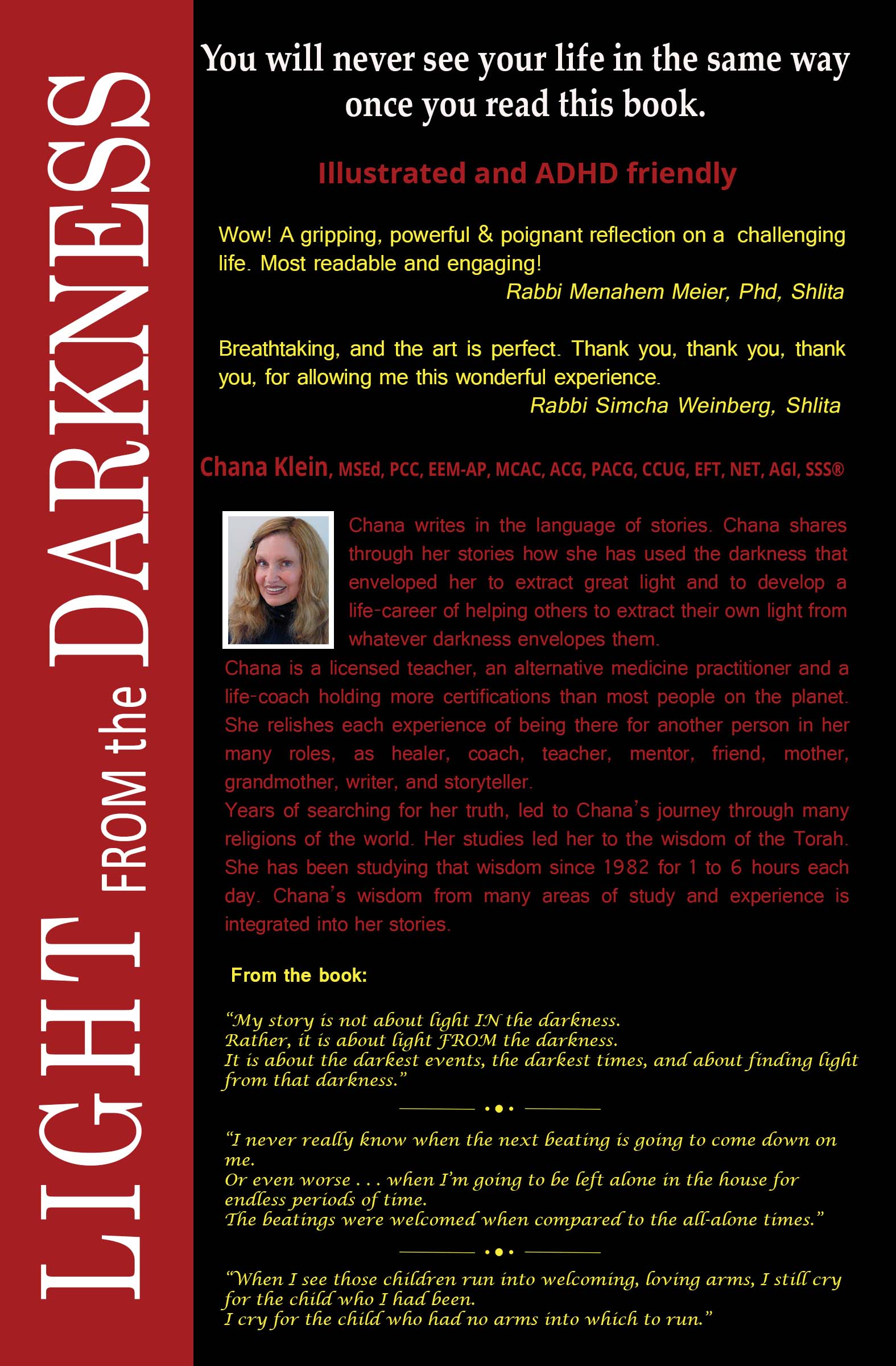 light in my darkness author helen